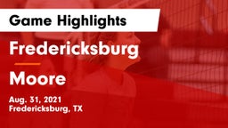 Fredericksburg  vs Moore  Game Highlights - Aug. 31, 2021