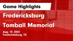 Fredericksburg  vs Tomball Memorial Game Highlights - Aug. 19, 2022