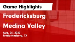 Fredericksburg  vs Medina Valley  Game Highlights - Aug. 26, 2022