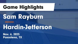 Sam Rayburn  vs Hardin-Jefferson  Game Highlights - Nov. 6, 2023