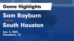 Sam Rayburn  vs South Houston  Game Highlights - Jan. 3, 2024