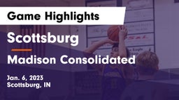 Scottsburg  vs Madison Consolidated  Game Highlights - Jan. 6, 2023