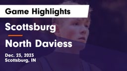 Scottsburg  vs North Daviess  Game Highlights - Dec. 23, 2023