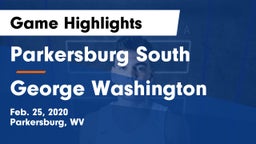 Parkersburg South  vs George Washington  Game Highlights - Feb. 25, 2020