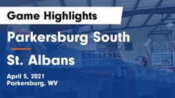 Parkersburg South  vs St. Albans  Game Highlights - April 5, 2021