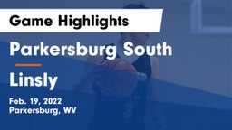 Parkersburg South  vs Linsly  Game Highlights - Feb. 19, 2022