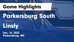 Parkersburg South  vs Linsly  Game Highlights - Jan. 16, 2023