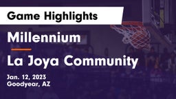 Millennium   vs La Joya Community  Game Highlights - Jan. 12, 2023