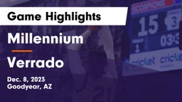 Millennium   vs Verrado  Game Highlights - Dec. 8, 2023