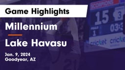 Millennium   vs Lake Havasu  Game Highlights - Jan. 9, 2024