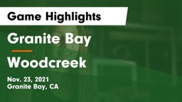 Granite Bay  vs Woodcreek  Game Highlights - Nov. 23, 2021