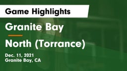 Granite Bay  vs North (Torrance)  Game Highlights - Dec. 11, 2021