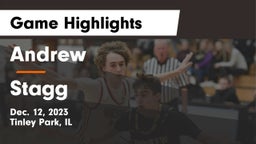Andrew  vs Stagg  Game Highlights - Dec. 12, 2023
