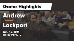 Andrew  vs Lockport  Game Highlights - Jan. 16, 2024