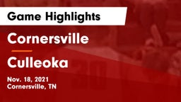 Cornersville  vs Culleoka Game Highlights - Nov. 18, 2021