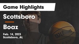 Scottsboro  vs Boaz  Game Highlights - Feb. 14, 2023