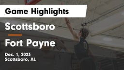 Scottsboro  vs Fort Payne  Game Highlights - Dec. 1, 2023