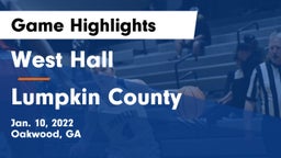 West Hall  vs Lumpkin County  Game Highlights - Jan. 10, 2022