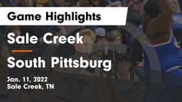 Sale Creek  vs South Pittsburg  Game Highlights - Jan. 11, 2022