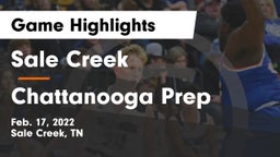 Sale Creek  vs Chattanooga Prep Game Highlights - Feb. 17, 2022