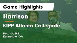 Harrison  vs KIPP Atlanta Collegiate Game Highlights - Dec. 19, 2021