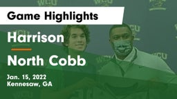 Harrison  vs North Cobb  Game Highlights - Jan. 15, 2022