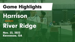 Harrison  vs River Ridge  Game Highlights - Nov. 23, 2022