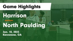 Harrison  vs North Paulding  Game Highlights - Jan. 10, 2023