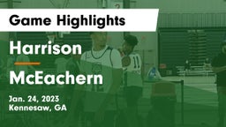 Harrison  vs McEachern  Game Highlights - Jan. 24, 2023