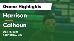 Harrison  vs Calhoun  Game Highlights - Dec. 2, 2023