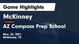 McKinney  vs AZ Compass Prep School  Game Highlights - Nov. 26, 2021