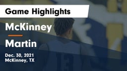 McKinney  vs Martin  Game Highlights - Dec. 30, 2021