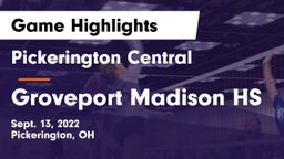 Pickerington Central  vs Groveport Madison HS Game Highlights - Sept. 13, 2022