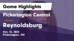 Pickerington Central  vs Reynoldsburg  Game Highlights - Oct. 13, 2022