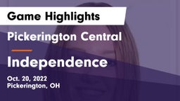 Pickerington Central  vs Independence  Game Highlights - Oct. 20, 2022