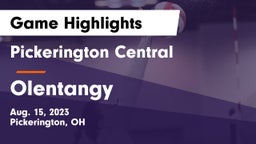 Pickerington Central  vs Olentangy  Game Highlights - Aug. 15, 2023