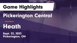 Pickerington Central  vs Heath  Game Highlights - Sept. 23, 2023