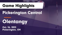 Pickerington Central  vs Olentangy  Game Highlights - Oct. 26, 2023