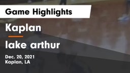 Kaplan  vs lake arthur Game Highlights - Dec. 20, 2021