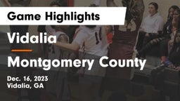 Vidalia  vs Montgomery County  Game Highlights - Dec. 16, 2023