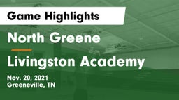 North Greene  vs Livingston Academy Game Highlights - Nov. 20, 2021