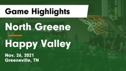 North Greene  vs Happy Valley   Game Highlights - Nov. 26, 2021