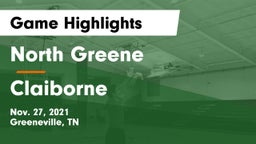 North Greene  vs Claiborne  Game Highlights - Nov. 27, 2021