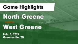 North Greene  vs West Greene  Game Highlights - Feb. 5, 2022