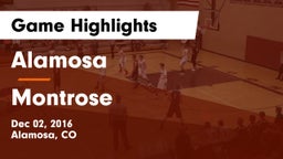 Alamosa  vs Montrose  Game Highlights - Dec 02, 2016