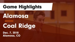Alamosa  vs Coal Ridge Game Highlights - Dec. 7, 2018