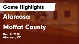 Alamosa  vs Moffat County Game Highlights - Dec. 8, 2018