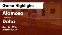 Alamosa  vs Delta  Game Highlights - Dec. 14, 2018