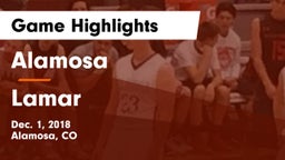 Alamosa  vs Lamar Game Highlights - Dec. 1, 2018
