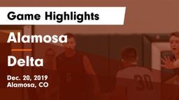 Alamosa  vs Delta  Game Highlights - Dec. 20, 2019